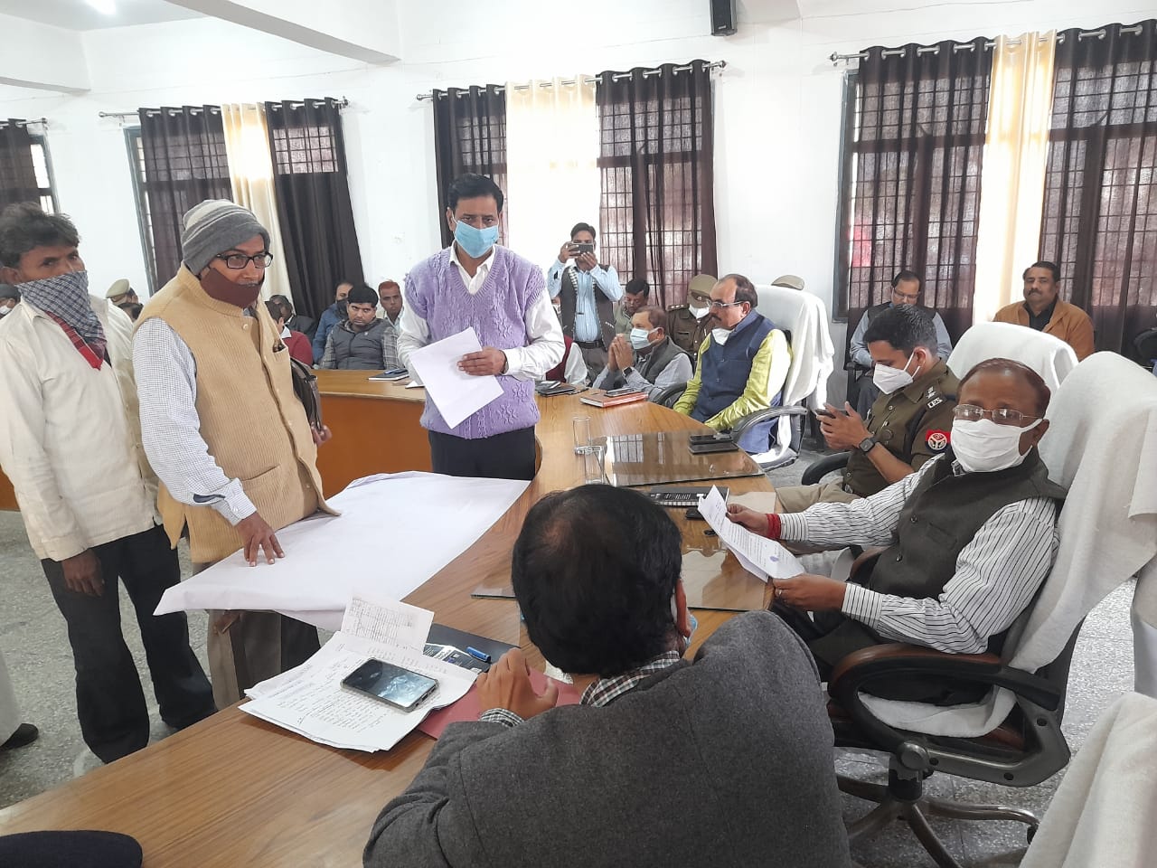 फर्रुखाबाद :जिलाधिकारी तहसील सदर फर्रुखाबाद समाधान दिवस कार्यक्रम संपन्न हुआ