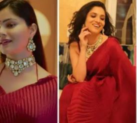 अंकिता लोखंडे का लुक कॉपी करके बटोरी रुबीना दिलैक ने वाहवाही