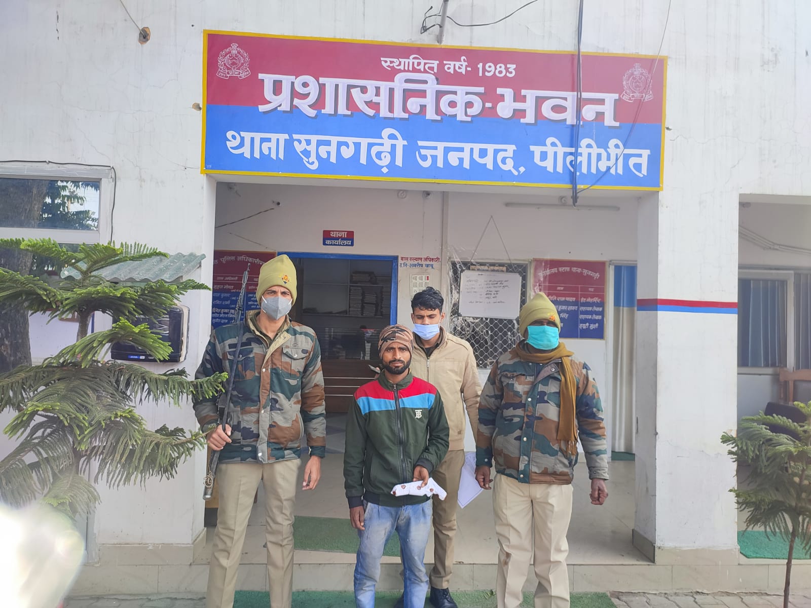पीलीभीत: चुनाव के मद्देनजर पुलिस की एक और बडी कार्यवाही।