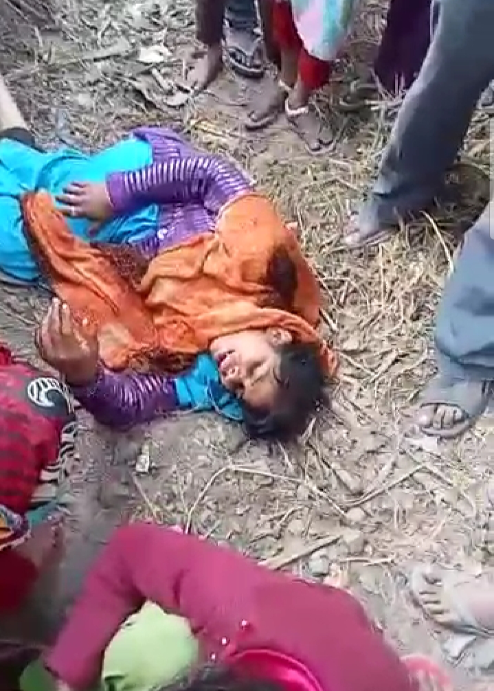 सीतापुर: देवर ने अपनी भाभी के साथ मारपीट की