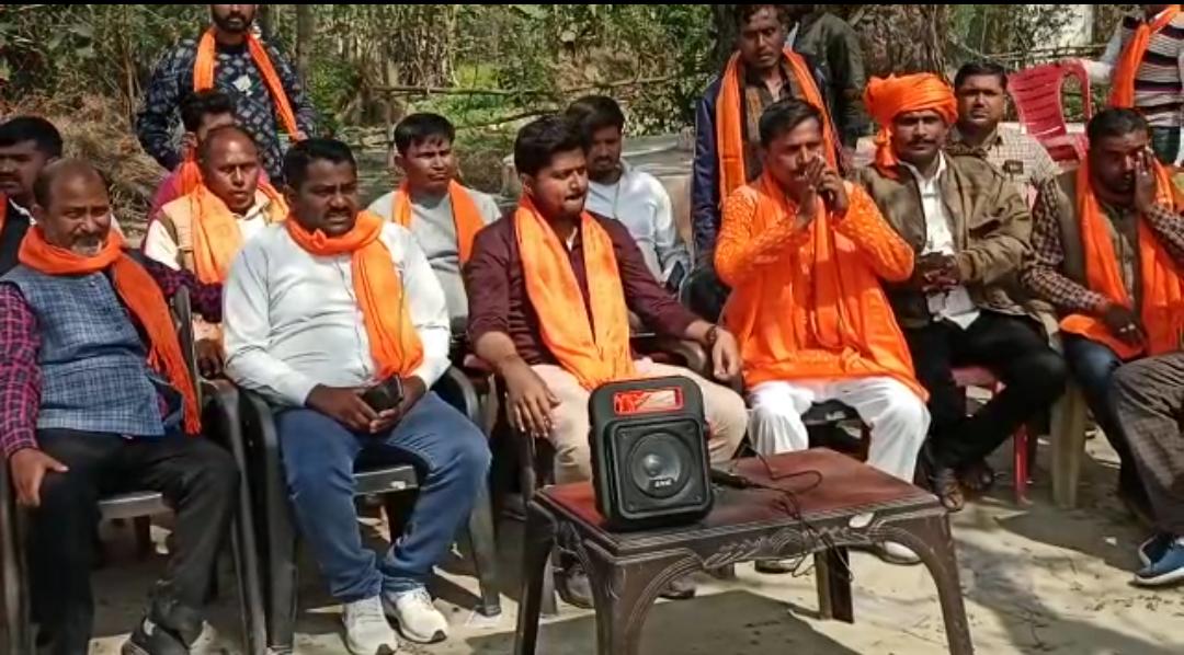 बहराइच: वी आई पी पार्टी के दीपक पासवान ने बलहा विधानसभा क्षेत्र में भरी हूकार