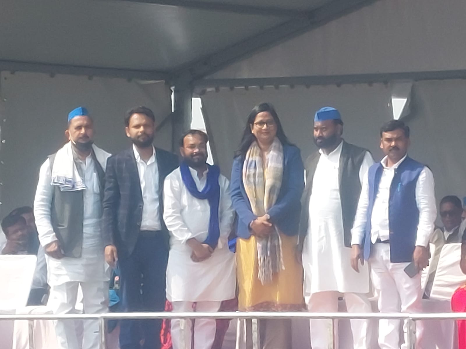 बहराइच पहुंची मायावती ने सपा,भाजपा और कांग्रेस पर साधा निशाना,जातिवादी,पूजीवादी और आर एस एस पर साधा निशाना