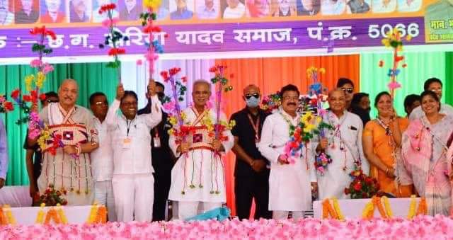 रायपुर :- बिरकोनी में पहोंचे प्रदेश के मुखिया