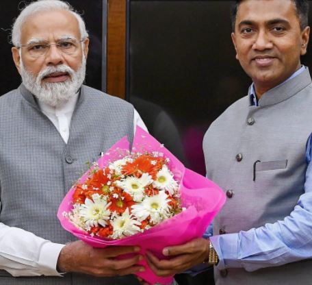 आज लगातार दूसरी बार प्रमोद सावंत लेंगे गोवा के मुख्यमंत्री पद की शपथ, पीएम मोदी भी रहेंगे मौजूद