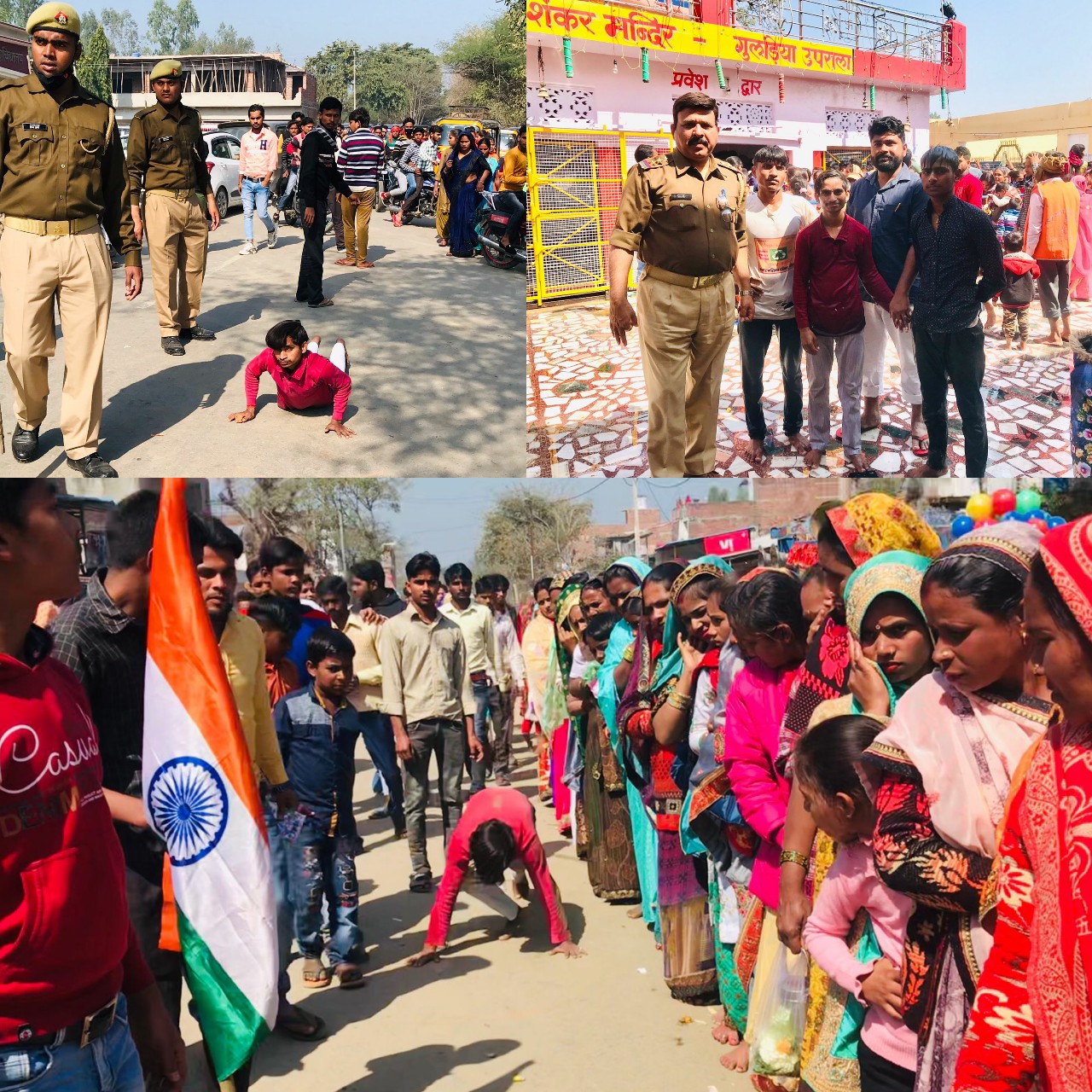 बरेली - महाशिवरात्रि के दिन पेट के बल पहुंचकर समाजसेवीमुकेश सक्सेना ने रुद्र जलाभिषेक किया व भगवान भोलेनाथ से लगाई अर्जी उत्तर प्रदेश में फिर से CM बने योगी।