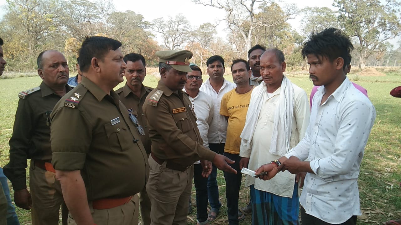 बहराइच:जंगल के निकट गए ग्रामीण का बाघ ने किया शिकार।
