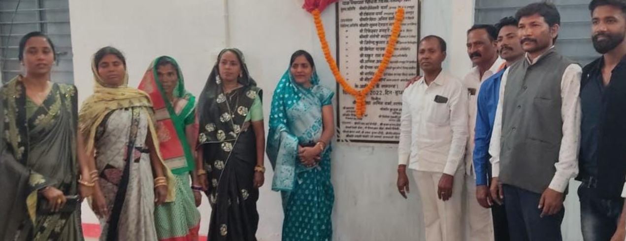 रायपुर :- गांव के विकास के लिए दीपक वर्मा ने किया आभार