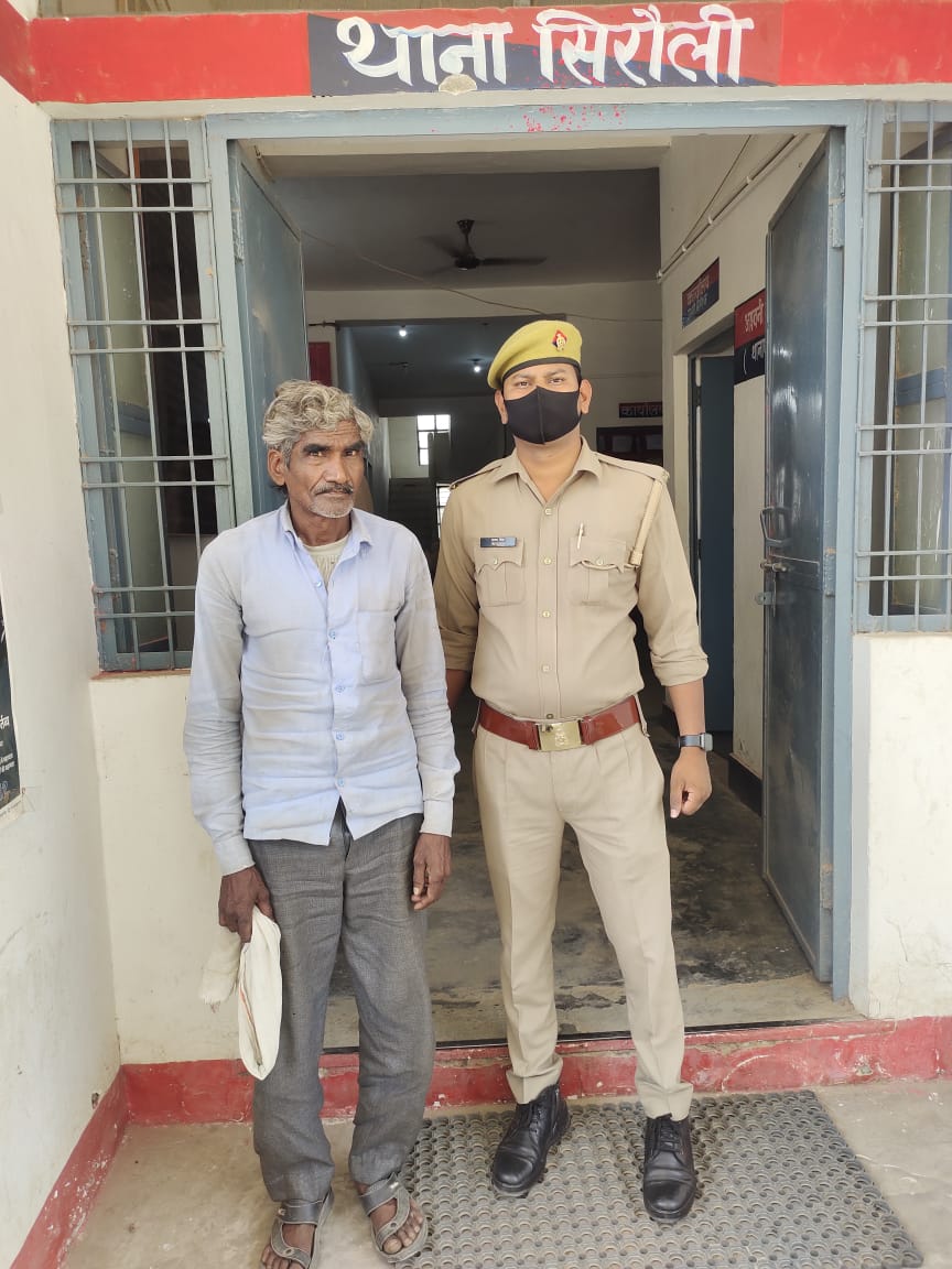 बरेली/आँवला - थाना सिरौली पुलिस ने एक वारंटी को गिरफ्तार कर भेजा जेल।