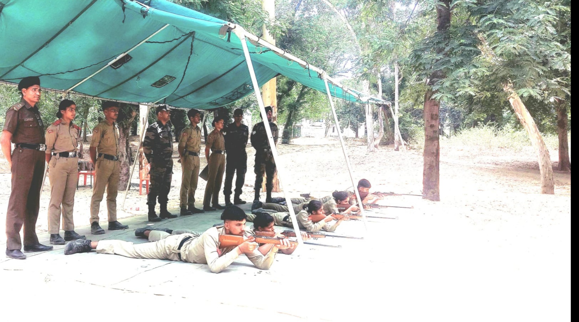 फर्रुखाबाद:इंटर यूनिट ग्रुप शूटिंग कंपटीशन कैंप सीएटीसी -31 का हुआ शुभारंभ