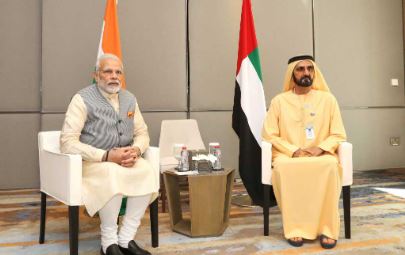 पीएम मोदी रवाना हुए यूएई से भारत  , एयरपोर्ट पर छोड़ने भी आए राष्ट्रपति शेख मोहम्मद