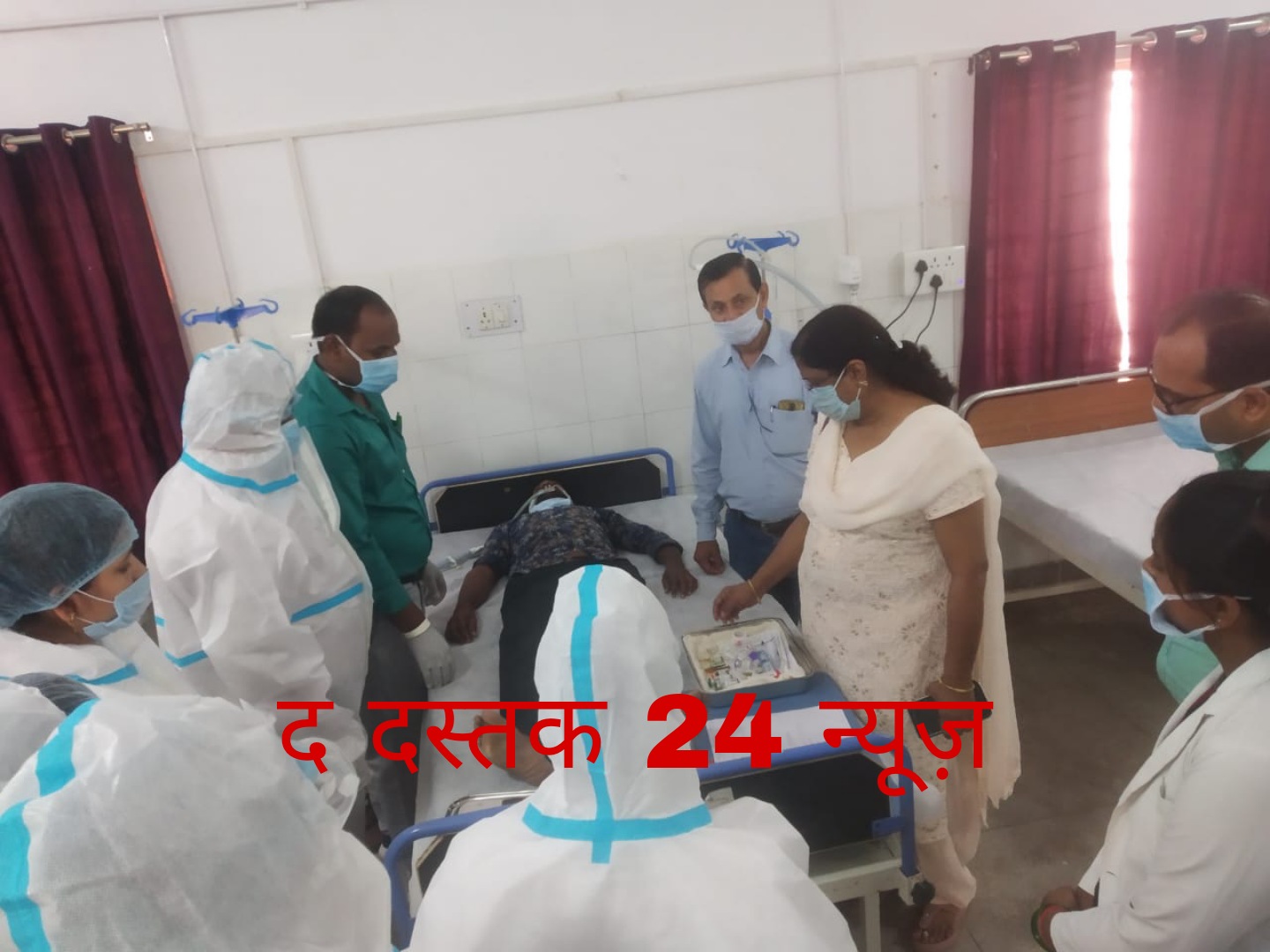 फर्रुखाबाद:जिले में परखी गई कोविड प्रबंधन की जमीनी हकीकत की तैयारी