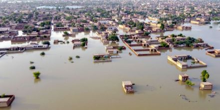 बाढ़ ने पाकिस्तान में मचाया कोहराम, 1208 लोगों की मौत, 3 करोड़ से ज्यादा लोग पानी में घिरे