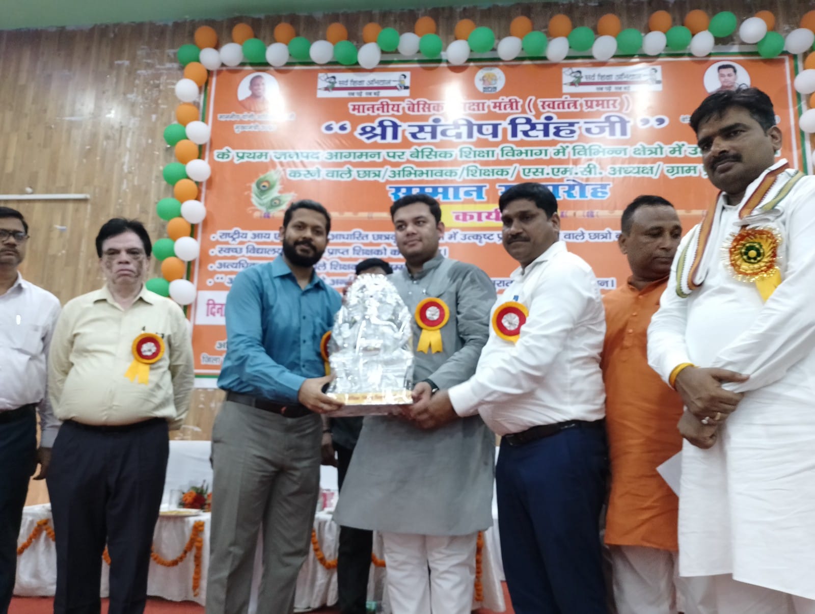 पीलीभीत : राज्यमंत्री (स्वतंत्र प्रभार) द्वारा छात्रवृत्ति परीक्षा में उत्कृष्ट प्रदर्शन, स्वच्छ विद्यालय पुरस्कार, अत्याधिक नामांकन वाले शिक्षको, पुरातन छात्र व राज्य पुरस्कार प्राप्त करने वालों को किया गया सम्मानित।
