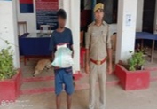 प्रयागराज- थाना कोरांव प्रयागराज 04 कि0 200 ग्राम अवैध गांजा के साथ हिस्ट्रीशीटर गिरफ्तार