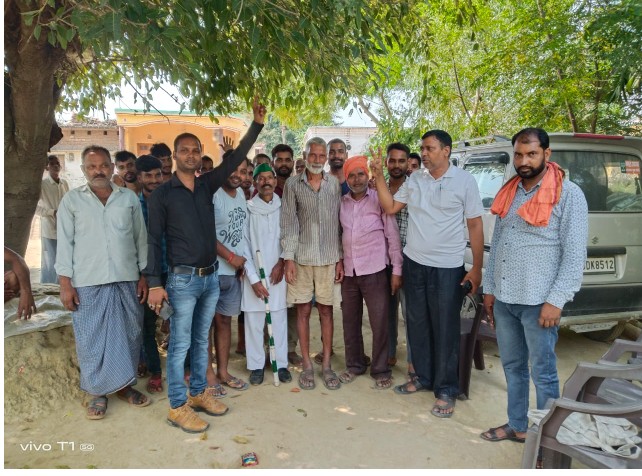 बरेली -किसान यूनियन ने चलाया सदस्य्ता अभियान, लोगो को साथ लाने का लिया संकल्प