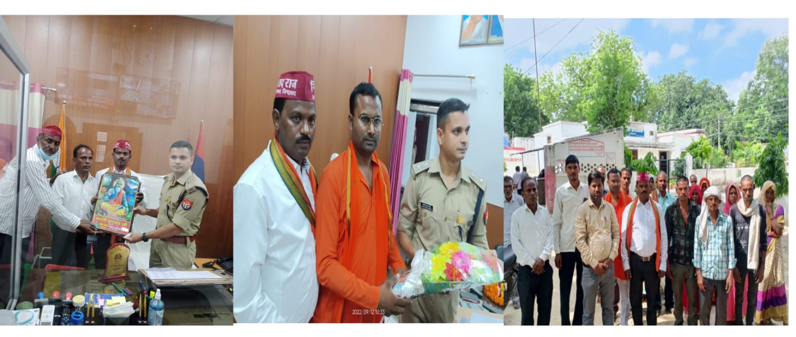 फर्रुखाबाद:निषाद पार्टी के जिलाध्यक्ष ने पुलिस अधीक्षक से भेंट कर कलेक्टर सिंह हत्याकांड की निष्पक्ष जांच कराए जाने की मांग उठाई
