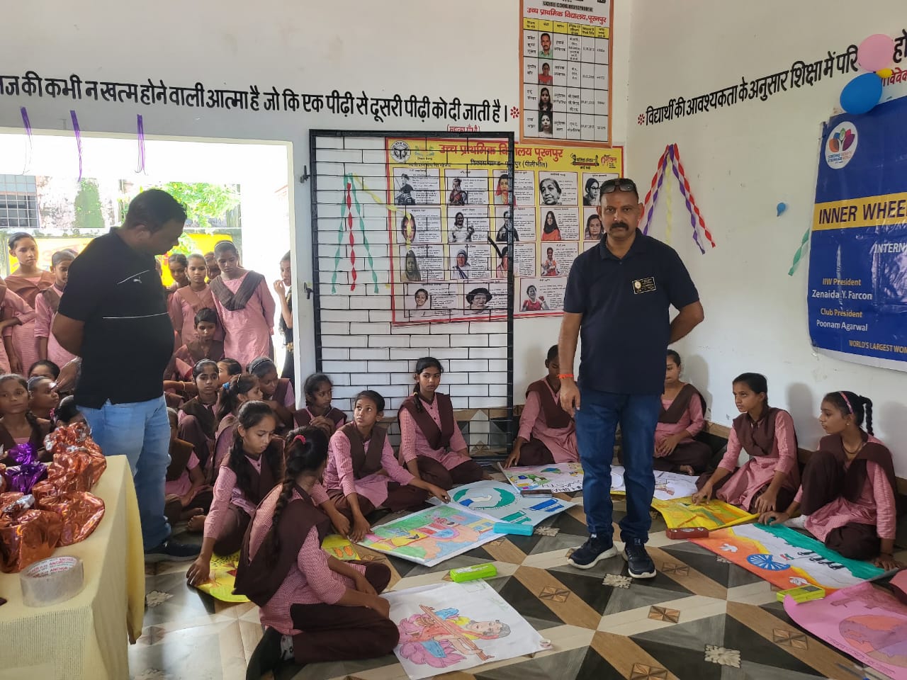 पीलीभीत:उच्च प्राथमिक विद्यालय पूरनपुर में जाकर बच्चों के मध्य खो खो, कबड्डी ,नृत्य ,गायन ,जीके प्रतियोगिता, हुआ।