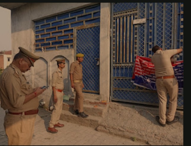 बरेली :गैंगस्टर की चल अंचल सम्पति पर प्रशासन का बुलडोजर,चस्पा किया नोटिस