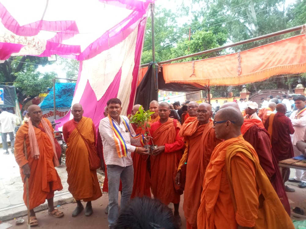 उत्सव कोई भी हो एक पौधा जरूर लगाएं  : अशोक शाक्य