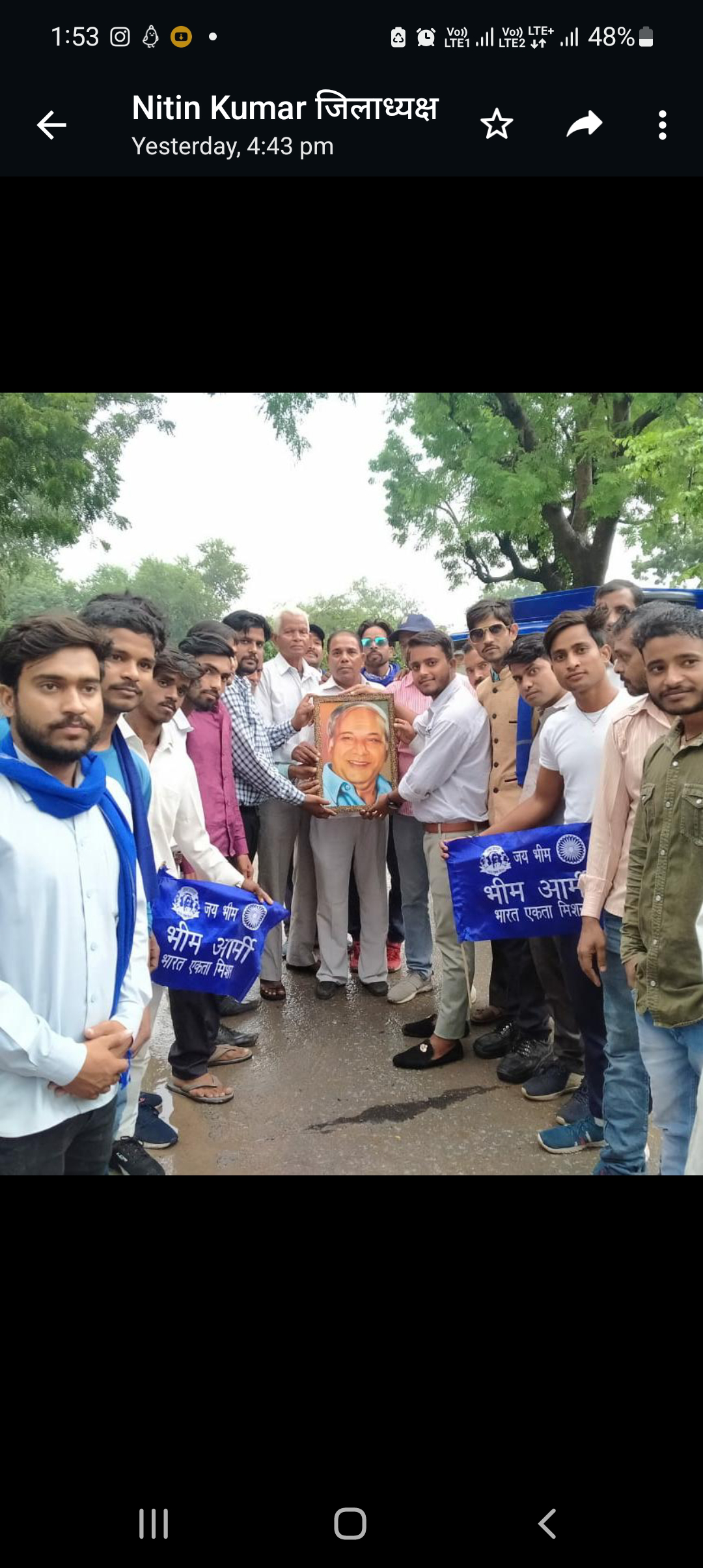 फर्रुखाबाद:आजाद समाज पार्टी ने मीटिंग कर मनाया कांशीराम परिनिर्माण दिवस