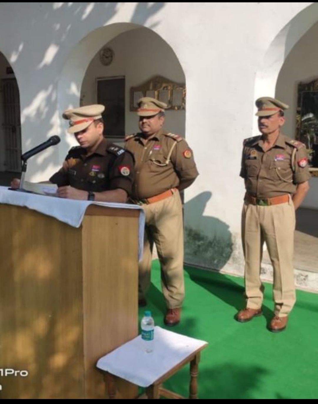 आज फर्रुखाबाद पुलिस लाइन में मनाया गया उत्तर प्रदेश पुलिस झंडा दिवस