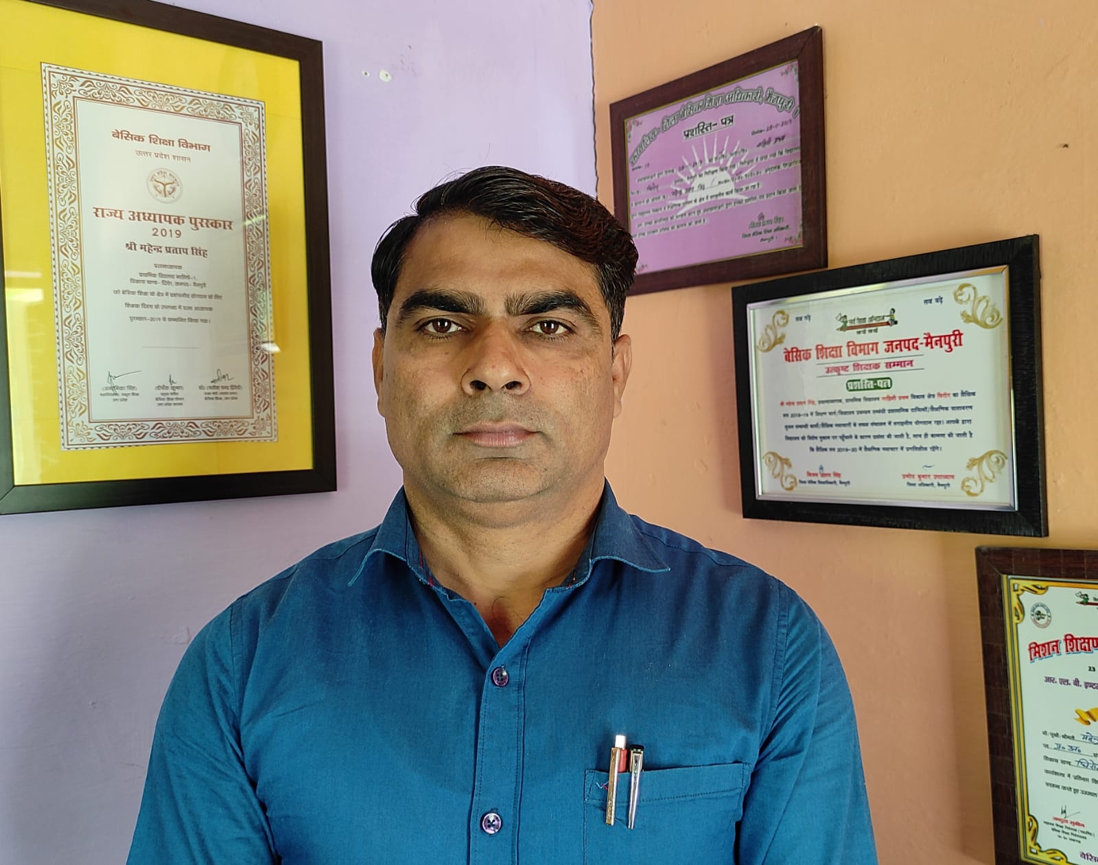राज्य स्तर पर मैनपुरी से वार्तिक अवस्थी व महेंद्र प्रताप सिंह चयनित