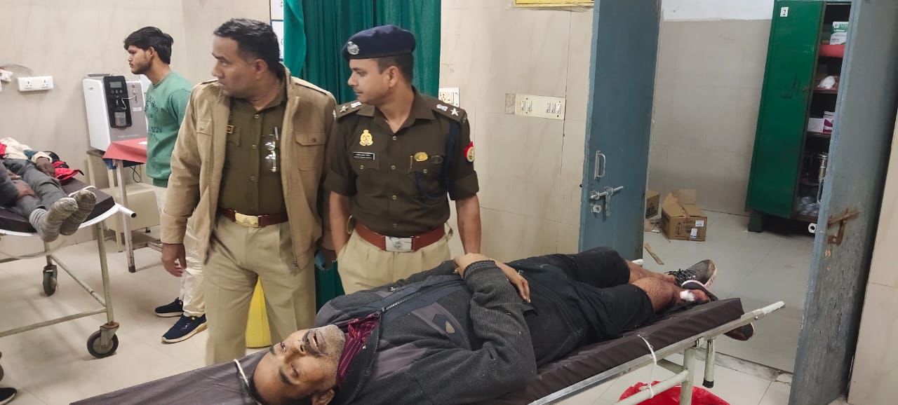 फर्रुखाबाद:पुलिस मुठभेड़ में ₹25000 का इनामी बदमाश हुआ ढेर