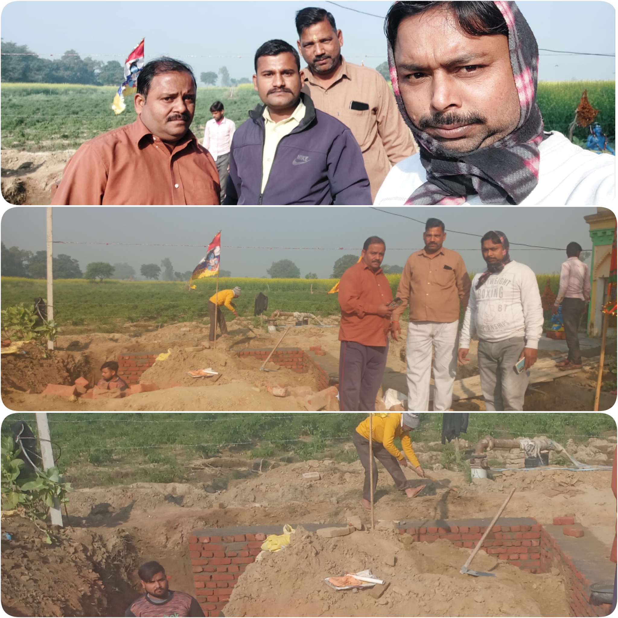 बदायूं: बिल्सी क्षेत्र के ग्राम बेहटा गुसांई में खाटू श्याम मंदिर का हो रहा नव निर्माण!