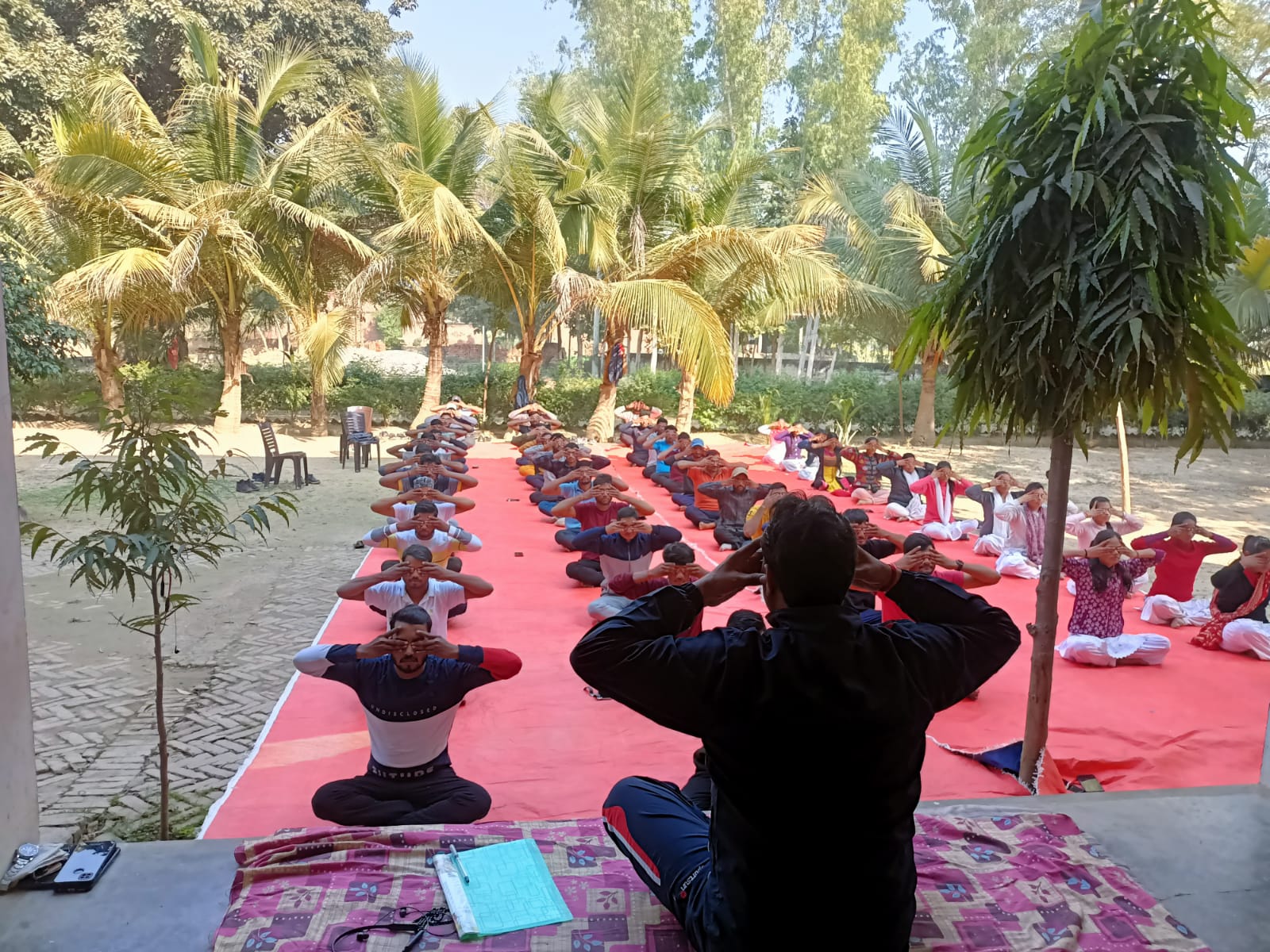 जौनपुर:सरजू प्रसाद महाविद्यालय कजगांव जौनपुर में पाँच दिवसीय योग प्रशिक्षण शिविर प्रारम्भ