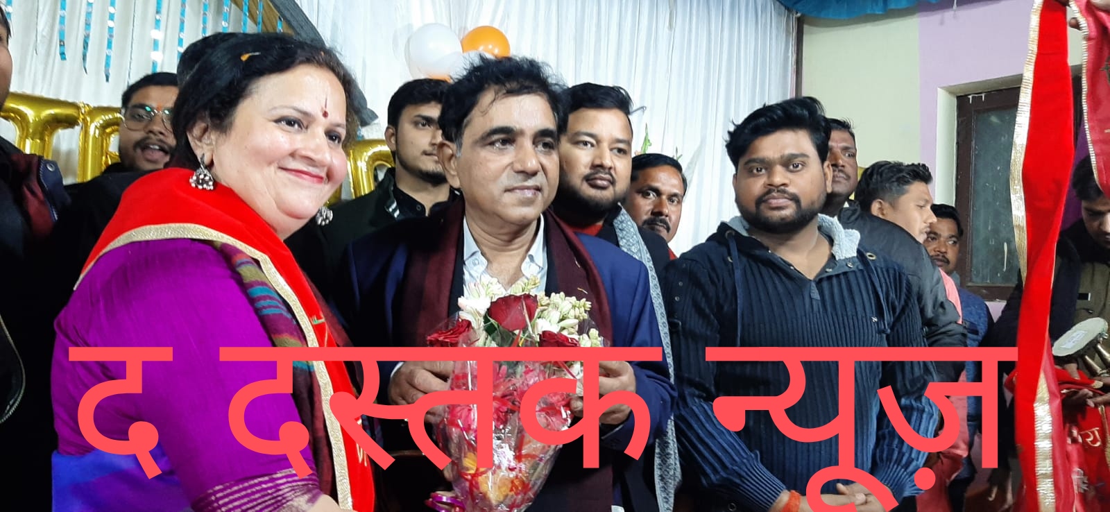 फर्रुखाबाद:- आम जनता और भाजपा समर्थको ने बड़ी धूम- धाम से मनाया सदर विधायक मेजर सुनील दत्त द्ववेदी का जन्मदिन ।