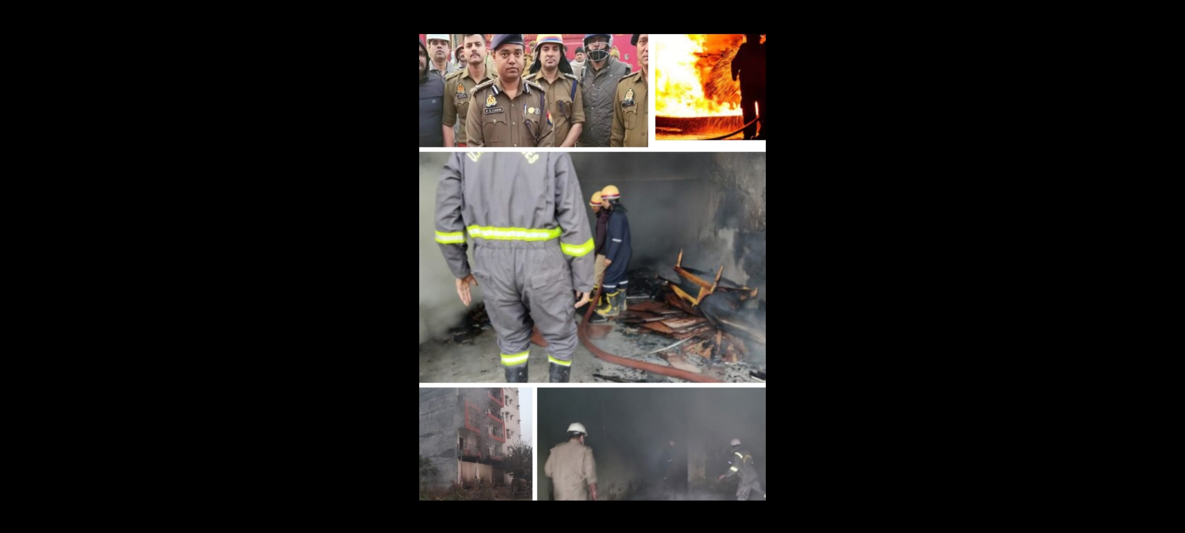 गौतमबुद्ध नगर: ग्रेटर नोएडा वेस्ट के शाहबेरी में एक बिल्डिंग में आग, पुलिस वालों ने जान पर खेलकर बचाई 50 लोगों की जान,मौके पर पहुंचे ज्वाइंट पुलिस कमिश्नर रविशंकर