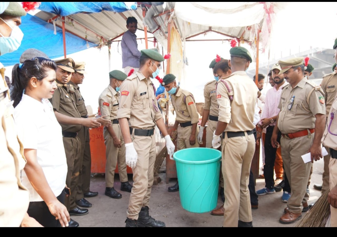 फर्रुखाबाद:12 यूपी बटालियन एनसीसी फतेहगढ़ द्वारा चलाया गया पुनीत सागर अभियान