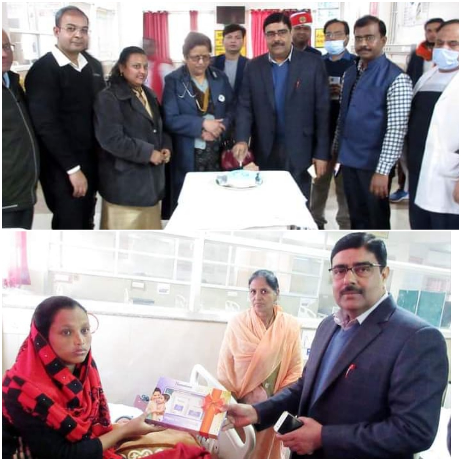 बदायूँ:राष्ट्रीय बालिका दिवस के अवसर पर कन्या जन्मोत्सव का किया गया आयोजन