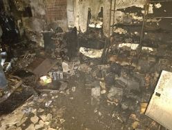 SS-टावर में लगी भीषण आग, मैनेजर जिन्दा जला, और लोगों को किया गया रेस्क्यू