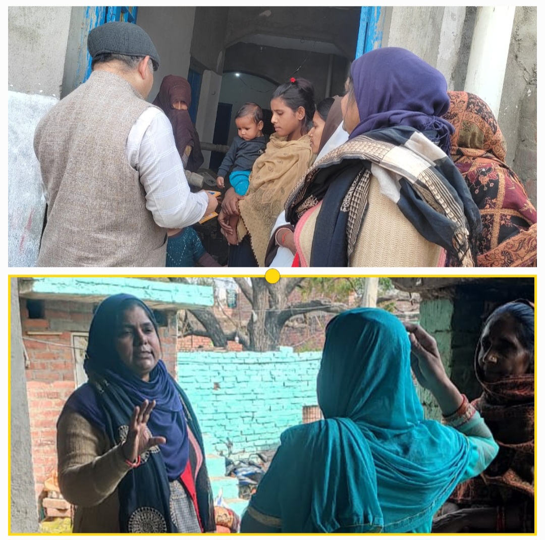 फर्रुखाबाद:टीकाकरण से छूटे बच्चों को किया जा रहा पूर्ण प्रतिरक्षित