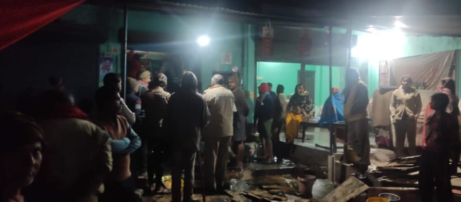 रायबरेली-शार्ट सर्किट से किराने की दुकान में लगी आग