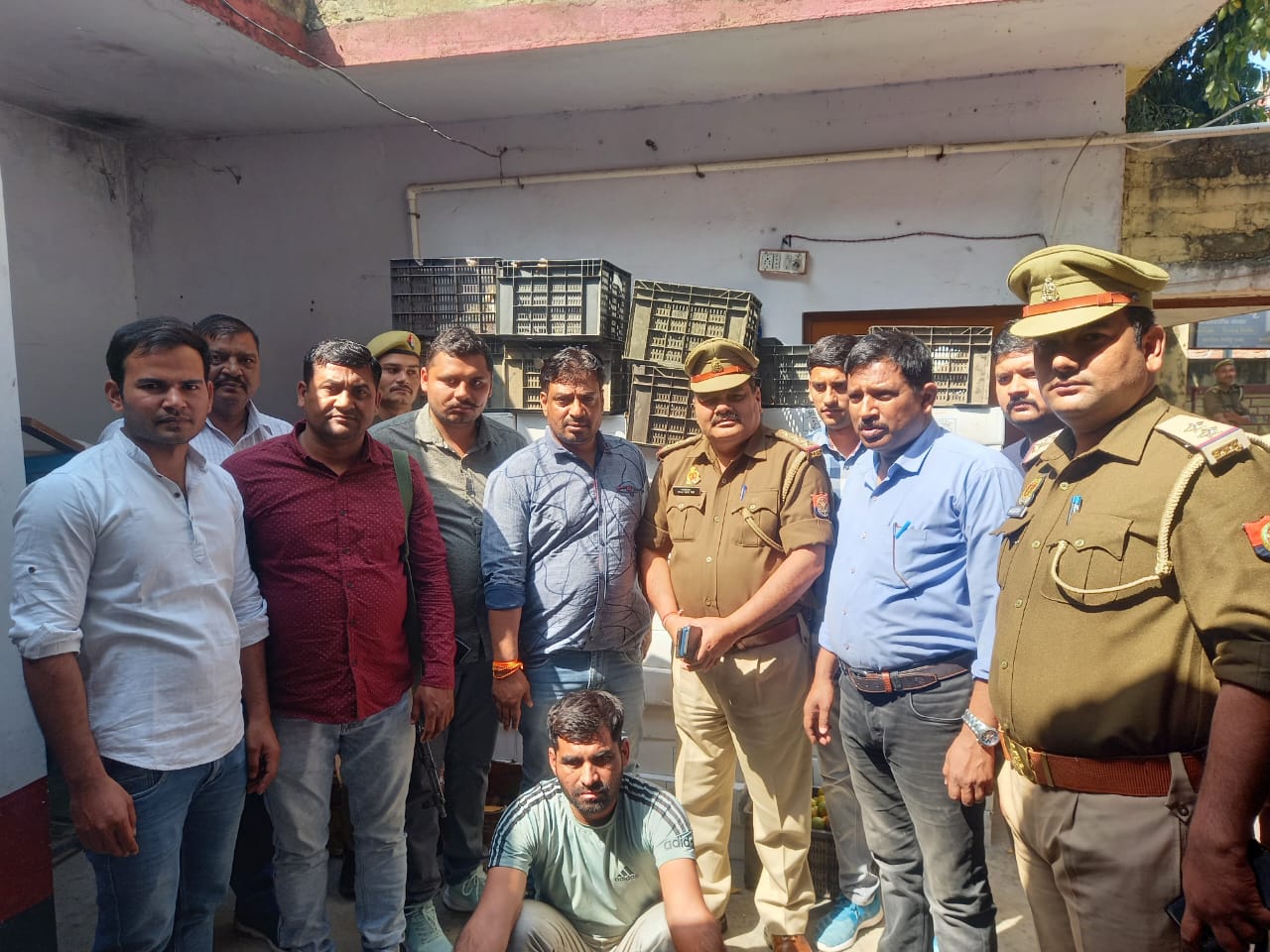 कासगंज:अवैध शराब व शराब माफियों के विरूद्ध कासगंज पुलिस की बड़ी कार्यवाही