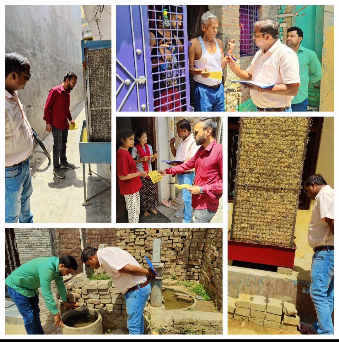 फर्रुखाबाद:30 अप्रैल तक चलेगा दस्तक अभियान ,सहायक मलेरिया अधिकारी ने बनखड़िया में लोगों को संचारी रोगों के प्रति किया जागरूक