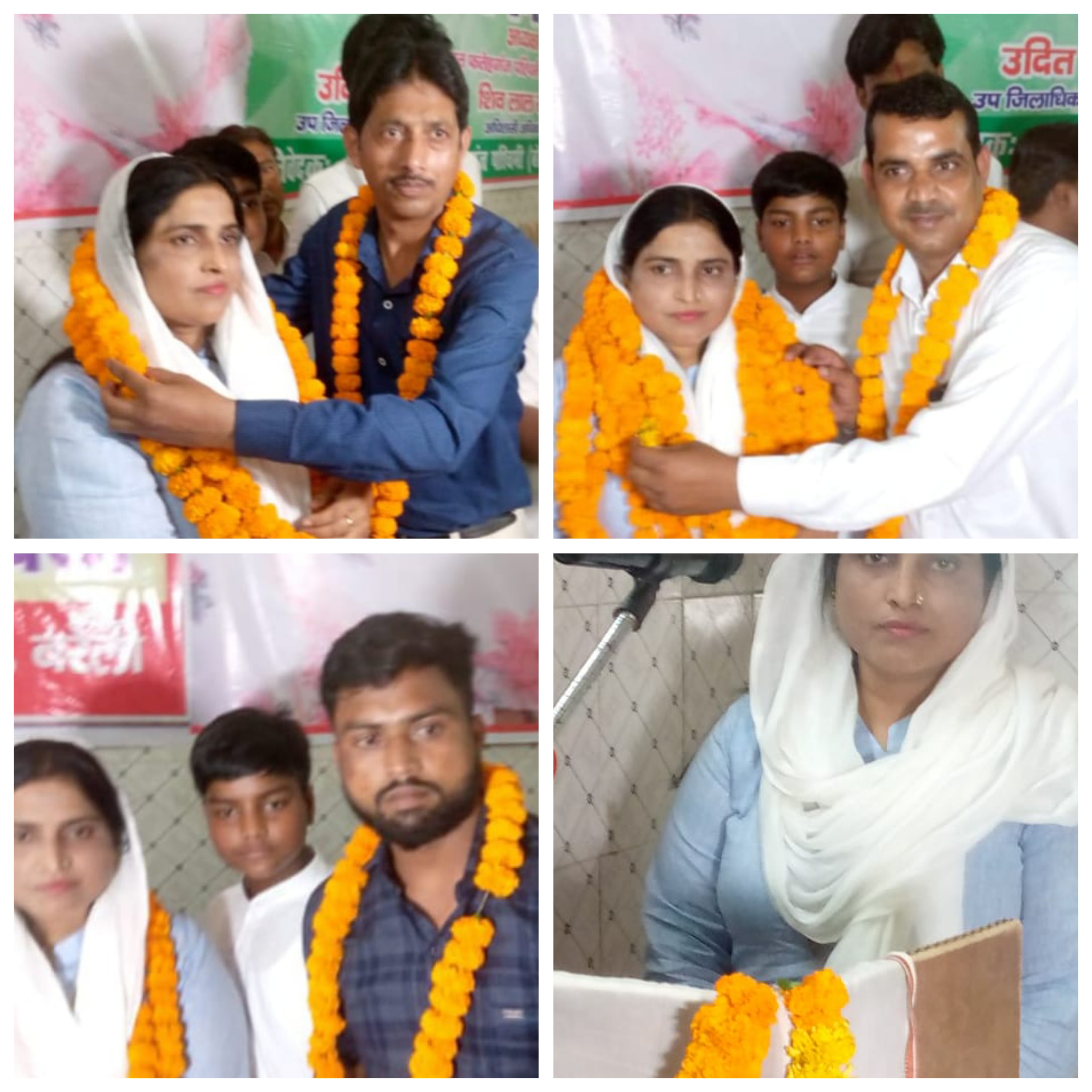बरेली - चेयरमैन इमराना बेगम व सभासदों को मीरगंज एसडीएम उदित पवार ने दिलाई पद व गोपनीयता की शपथ।