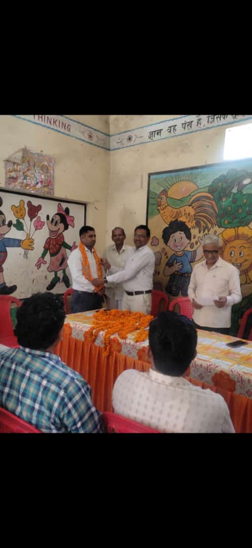 बरेली - विवेक सक्सेना बने बेसिक शिक्षा कल्याण समिति के जिलाध्यक्ष।
