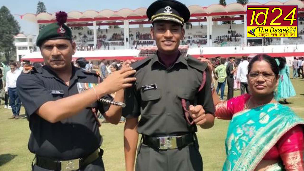 मैनपुरी :  ऋषभ चौहान ने इंजीनियर की नौकरी छोड़ चुनी सेना, पिता की देश सेवा के जुनून ने बनाया लेफ्टिनेंट