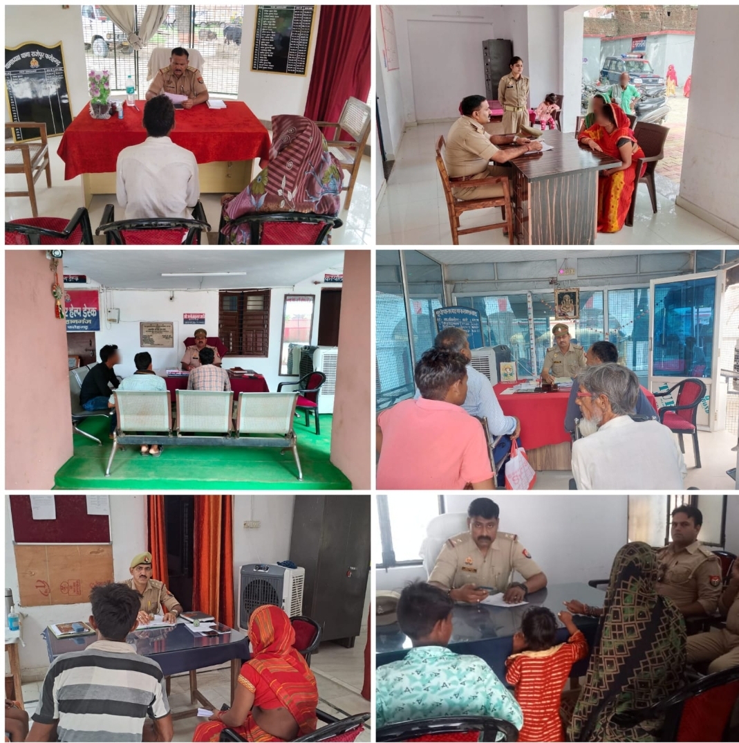 फर्रुखाबाद:- तेज तर्रार पुलिस अधीक्षक के निर्देश पर जनसुनवाई निस्तारण में दिखी तेजी ।