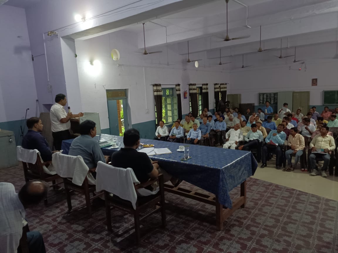 फर्रुखाबाद:फाइलेरिया अभियान की सफ़लता के लिए प्रधानाचार्यों का किया गया उन्मुखीकरण