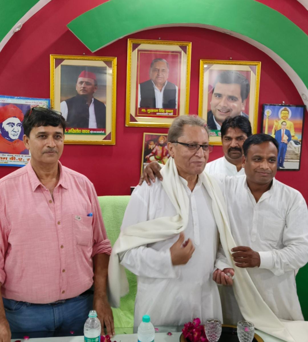 बदायूं: समाजवादी पार्टी के दिग्गज नेता पूर्व केंद्रीय मंत्री सलीम इकबाल शेरवानी का  हुआ दौरा!