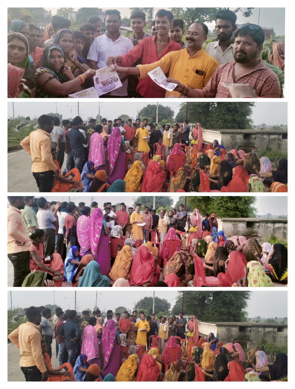 सतना जिले के मैहर विधानसभा क्षेत्र में वरिष्ठ कांग्रेस नेता रामनिवास उरमलिया के द्वारा नारी सम्मान योजना के फॉर्म भरवाएं गए