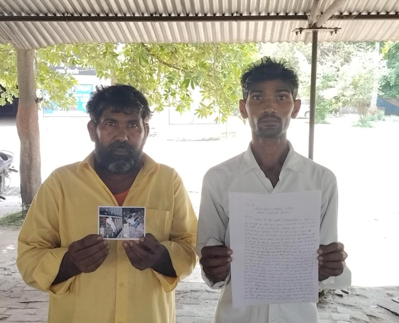 रायबरेली -फल विक्रेता की हुई मौत के मामले में ऊंचाहार पुलिस के बेतुके रवैया से एसपी से शिकायत