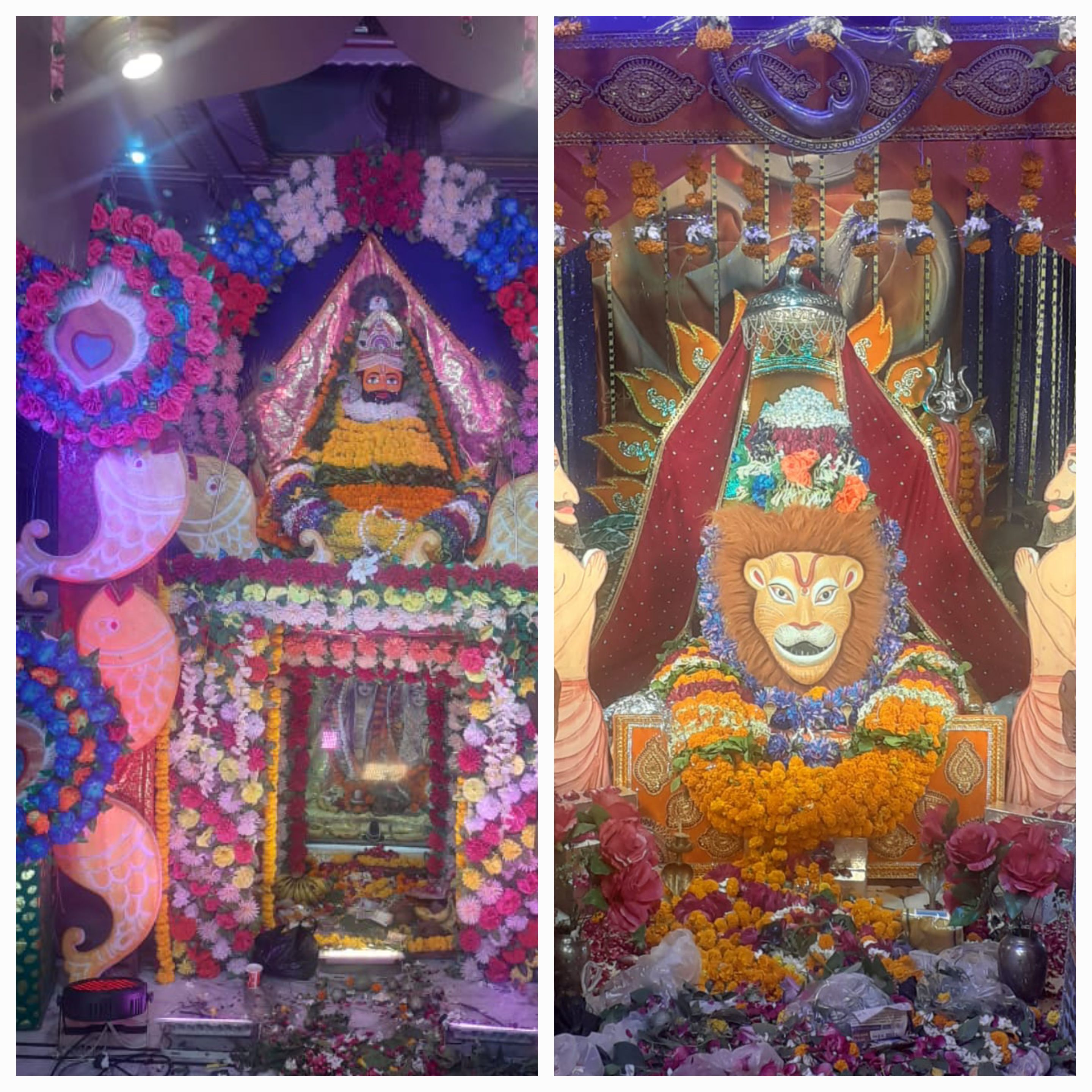 फर्रुखाबाद:- पंडाबाग शिव मंदिर में भगवान भोलेनाथ माता पार्वती को आलौकिक व भव्य श्रंगार , सावन के आखिरी सोमवार पर लाखो शिवभक्तो की उमड़ा सैलाव ।
