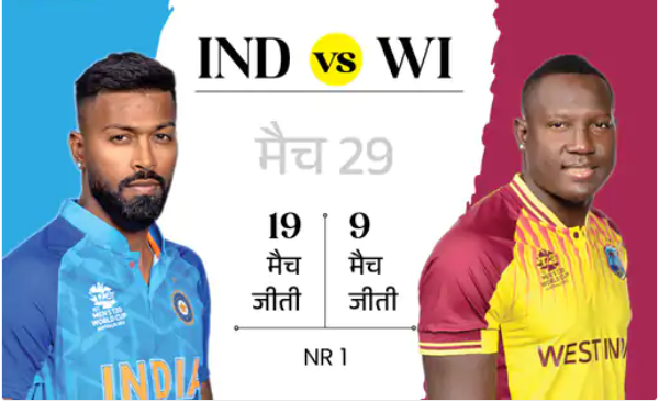 भारत vs वेस्टइंडीज पांचवां टी-20 आज