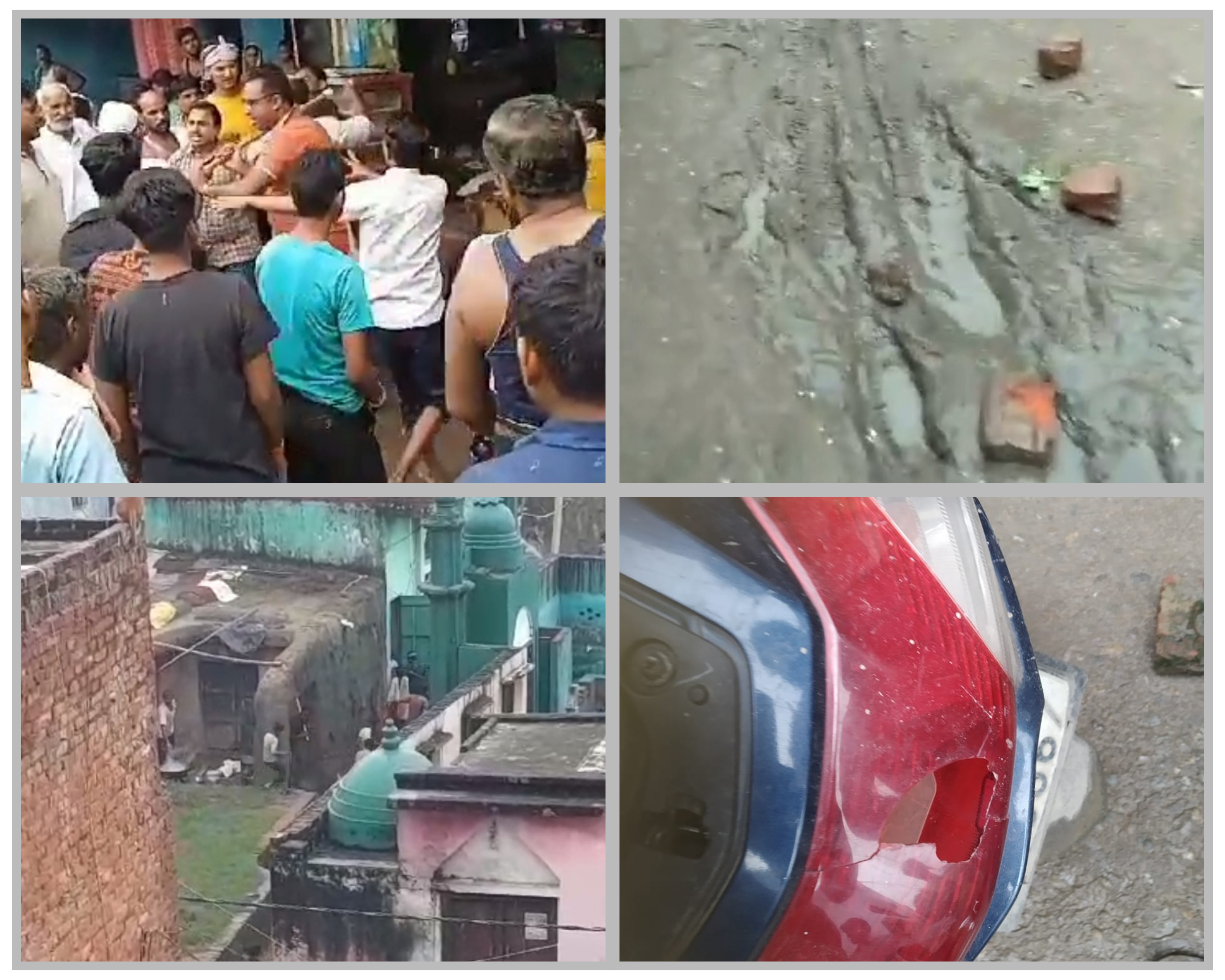 बरेली - आंवाला थाना क्षेत्र में दो समुदाय के बीच चले ईंट पत्थर एक पक्ष ने थाने में दी तहरीर।