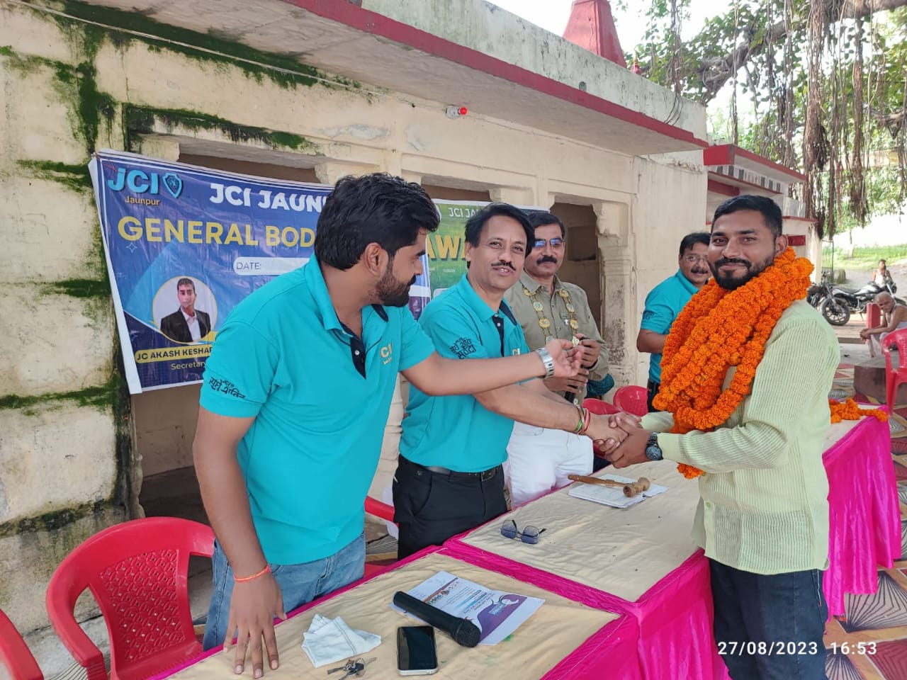 जौनपुर:जेसीआई जौनपुर द्वारा सितंबर माह में जेसी सप्ताह का आयोजन किया गया